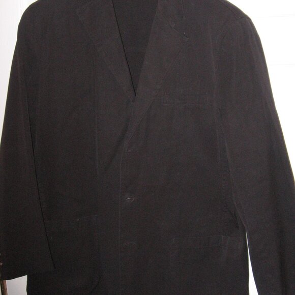 Alan Flusser 100% Cotton Unlined Blazer Men's Size 44R - Picture 1 of 3
